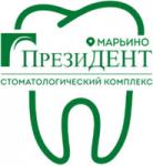 Логотип медцентра Стоматология ПрезиДЕНТ в Марьино