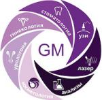 Логотип медцентра GM CLINICA