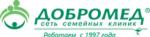 Логотип медцентра Добромед на Братиславской 13