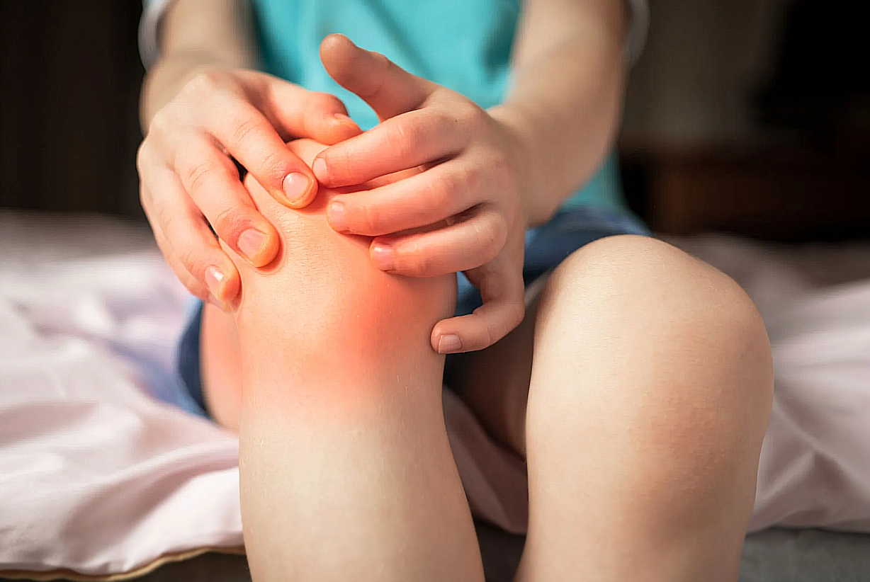 Выявление артрита колена у дошкольников