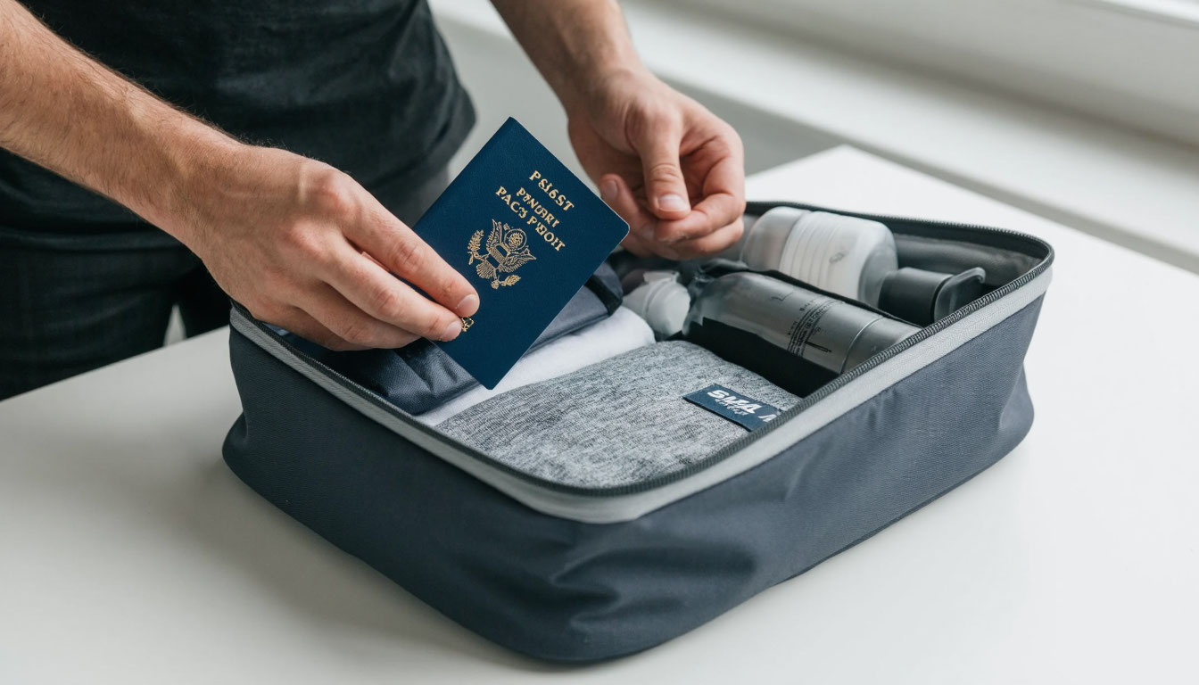 Подготовка вещей для проведения КТ.