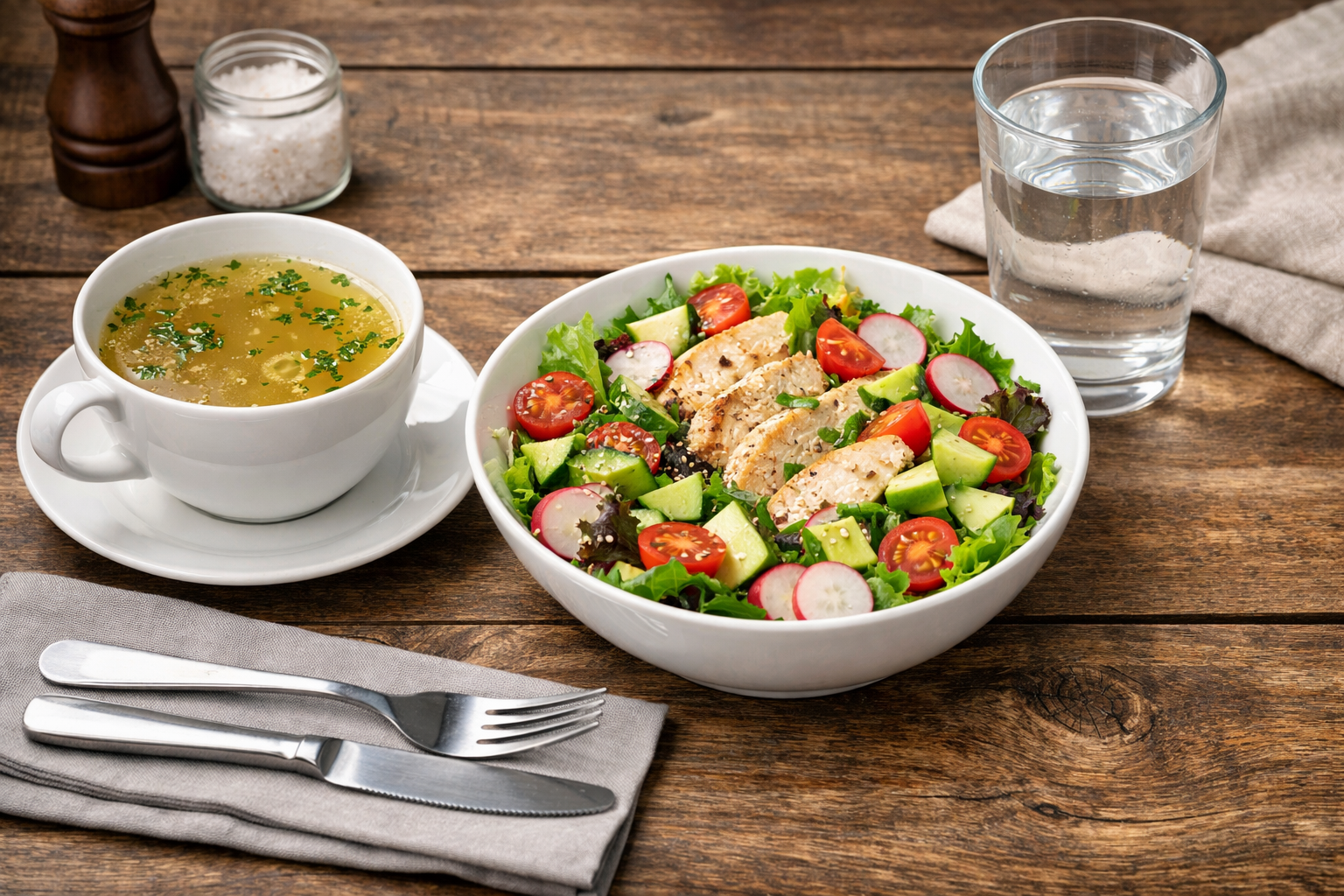 Диетические блюда перед обследованием КТ.